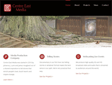 Tablet Screenshot of centreeastmedia.com